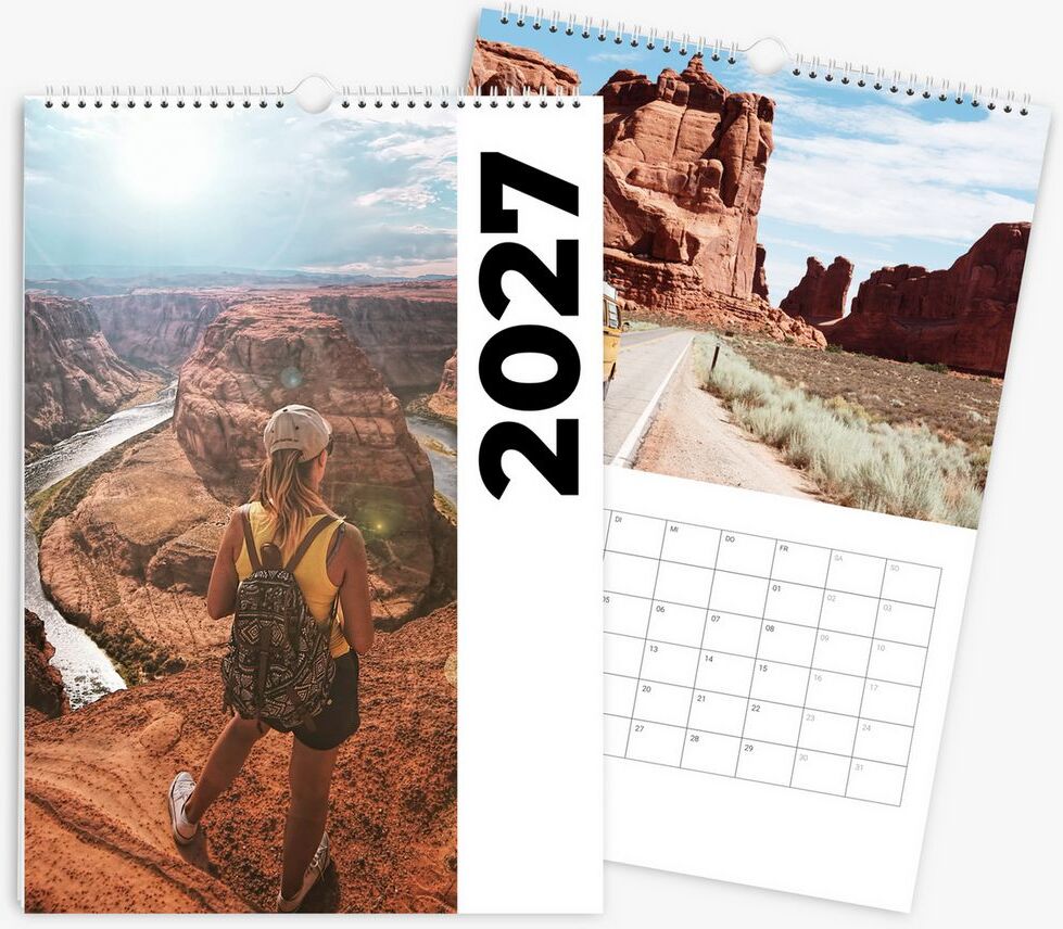 Myposter Terminkalender 2027 mit eigenen Fotos gestalten