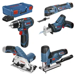 BOSCH Professional Combo-Kit Elektrowerkzeug-Set, 12V