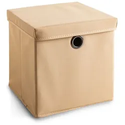 Aufbewahrungsbox 30 x cm Holz Braun Cognac