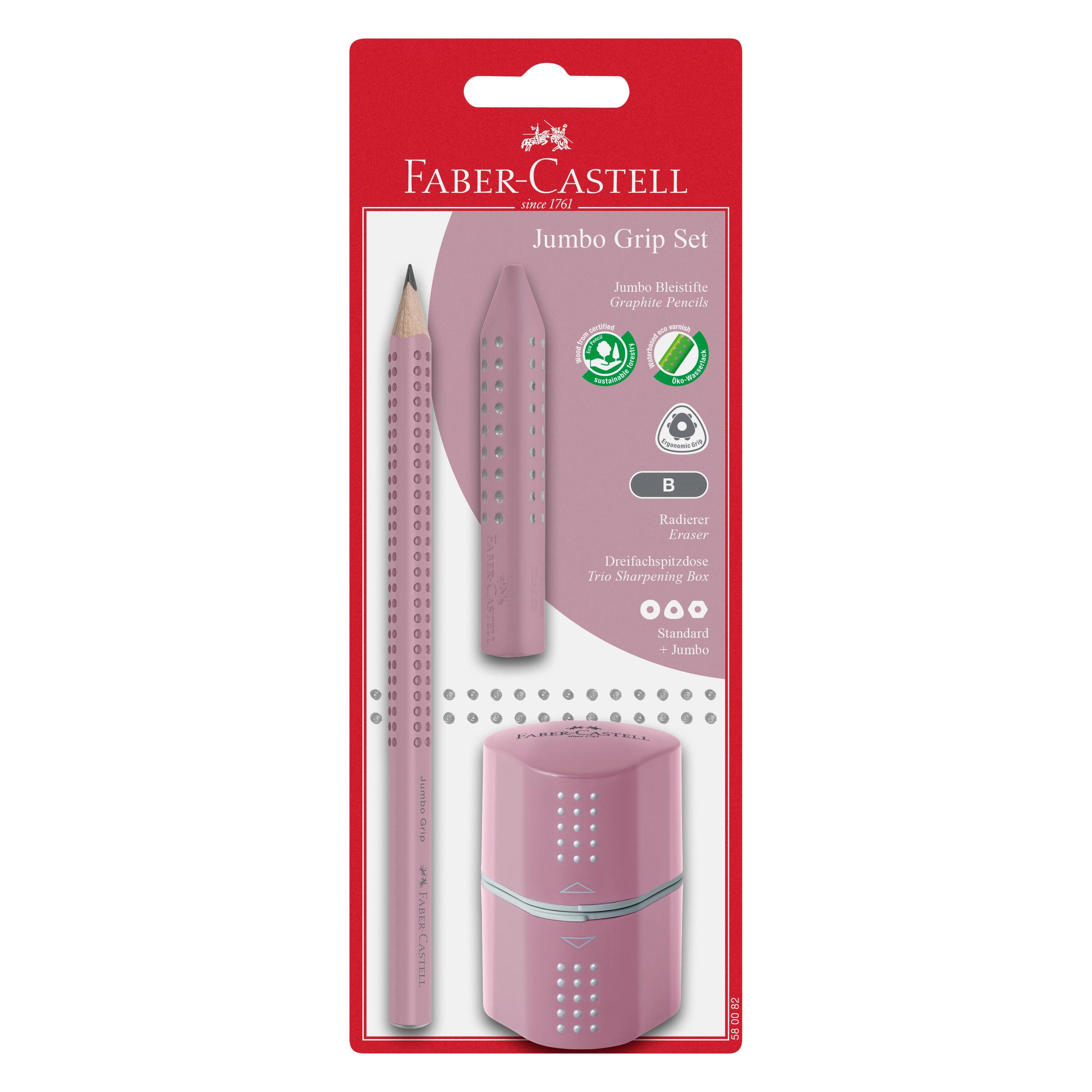 Faber-Castell Jumbo Grip Set (1 mm, B, 1x) (580082)