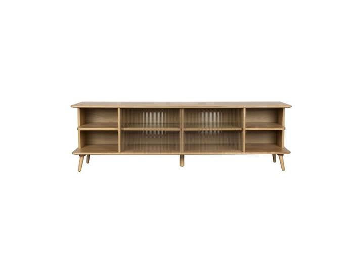 Buffet large en placage chêne naturel Rise