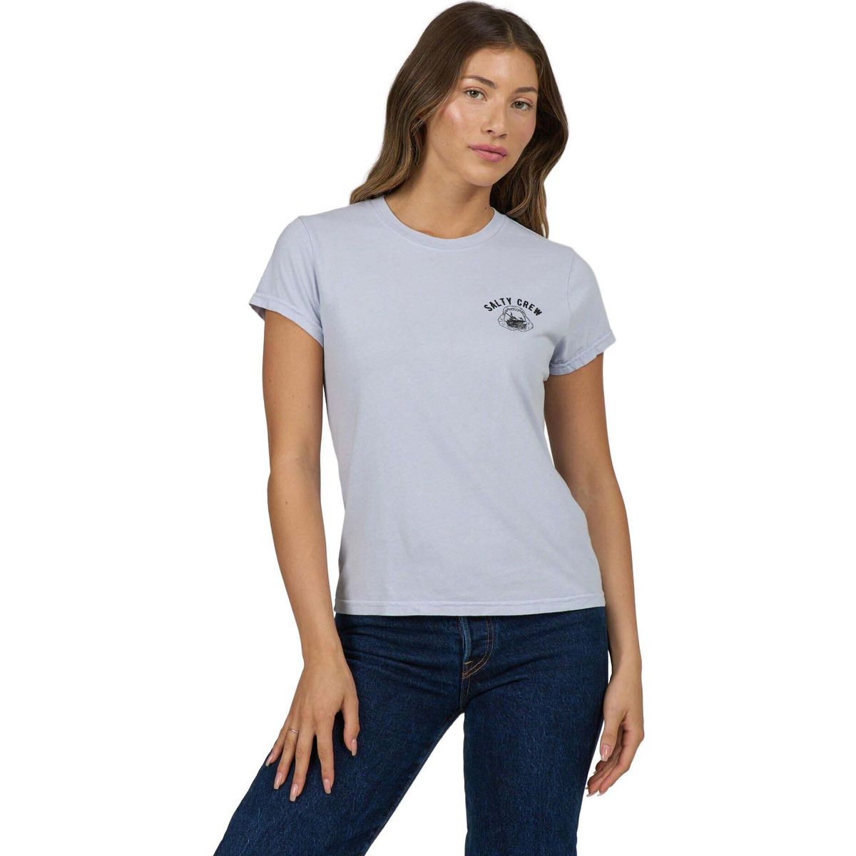 Salty Crew Jawbone Modern Tee fog (FOG) S 25035045W-FOG-S