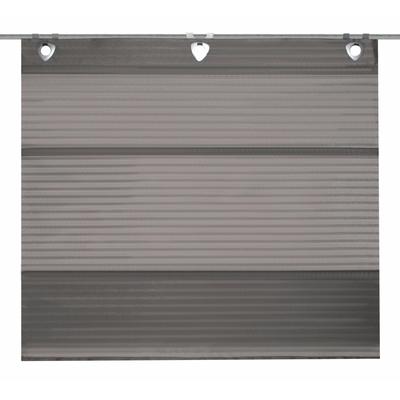 Magnetrollo HOME WOHNIDEEN "TURIN" Gr. 1, grau (stein), B:45cm H:130cm, Obermaterial: 100% Polyester, Raffrollos