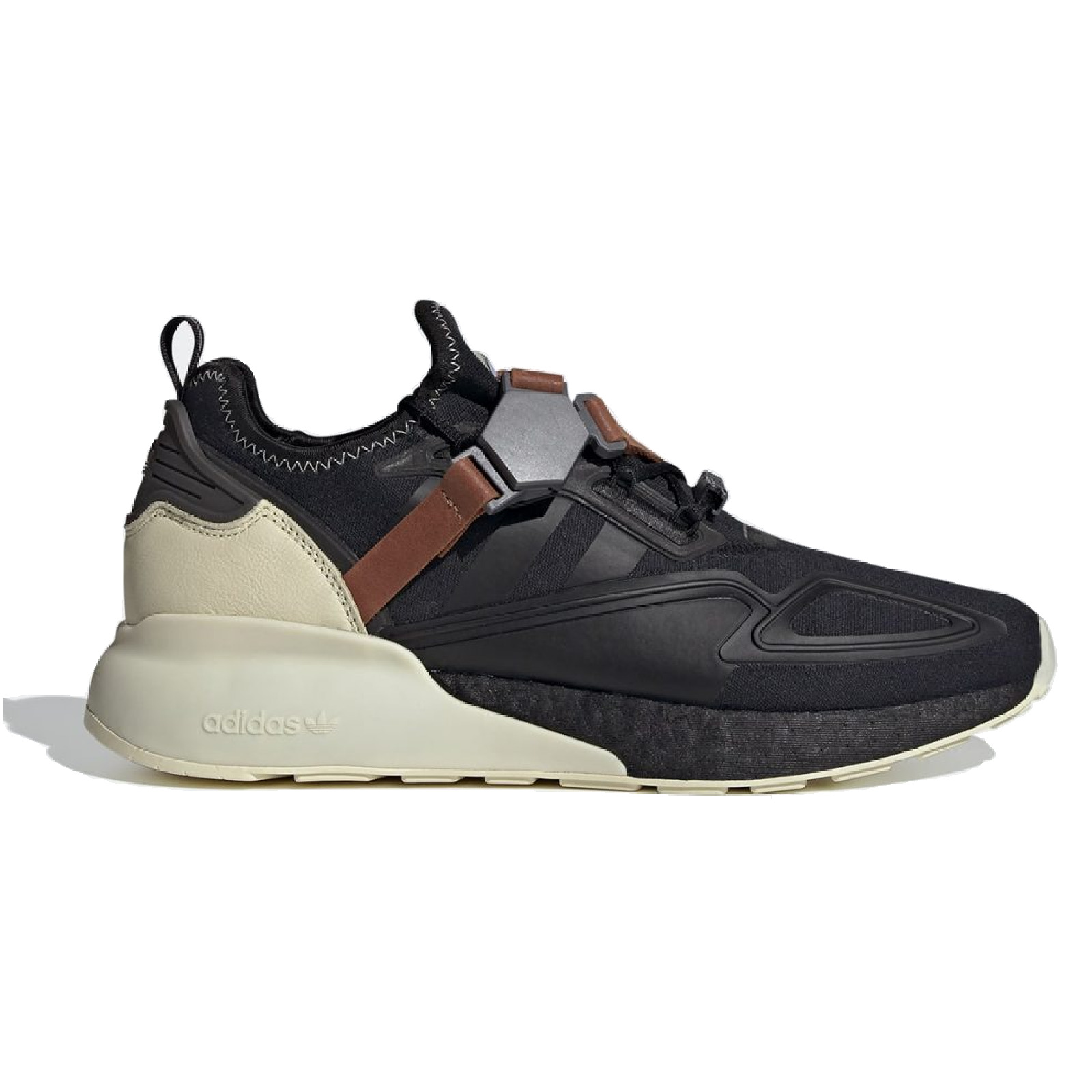 Adidas Originals ZX 2K Boost Star Wars Han Solo 40th Anniversary Schuhe Sneaker schwarz/silber FX9113 LIMITED EDITION, Schuhgröße:44 2/3 EU