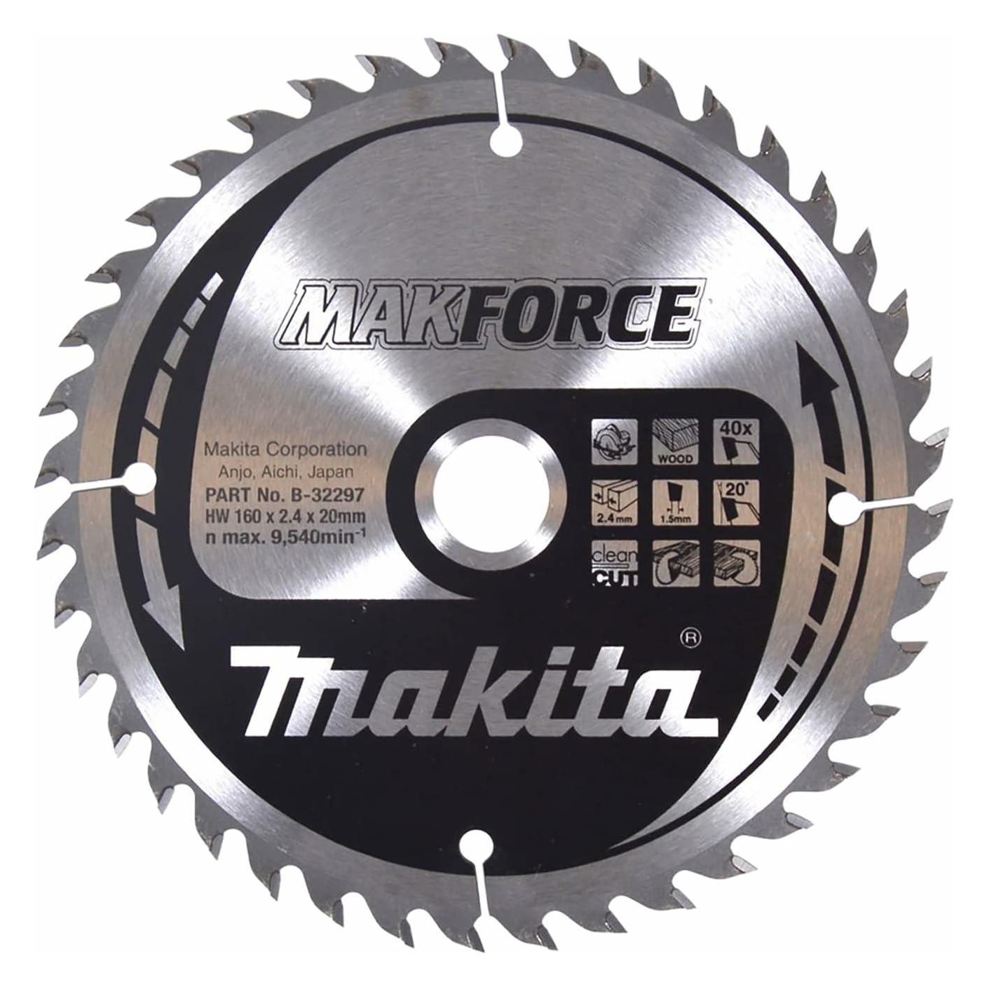 Makita MAKFORCE Sägeb. 160x20x40Z (B-32297)