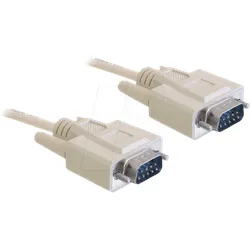 DELOCK 82981 - Kabel Seriell, SUB-D 9, Stecker/Stecker, 2m