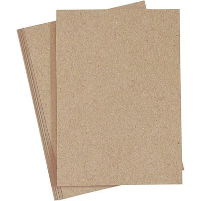 Creativ Company Karton, A4, Blatt 210x297 mm, 220 g, Natur, 10 Stk