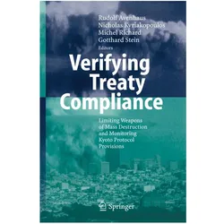 Verifying Treaty Compliance, Fachbücher von Gotthard Stein, Michel Richard, Rudolf Avenhaus, Nicholas Kyriakopoulos