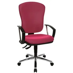 Topstar Bürostuhl »Steel Point 80« ohne Armlehnen pink