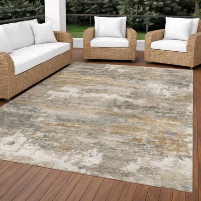 Addison Rugs Machine Washable Indoor/ Outdoor Abstract Savage Chantille Rug