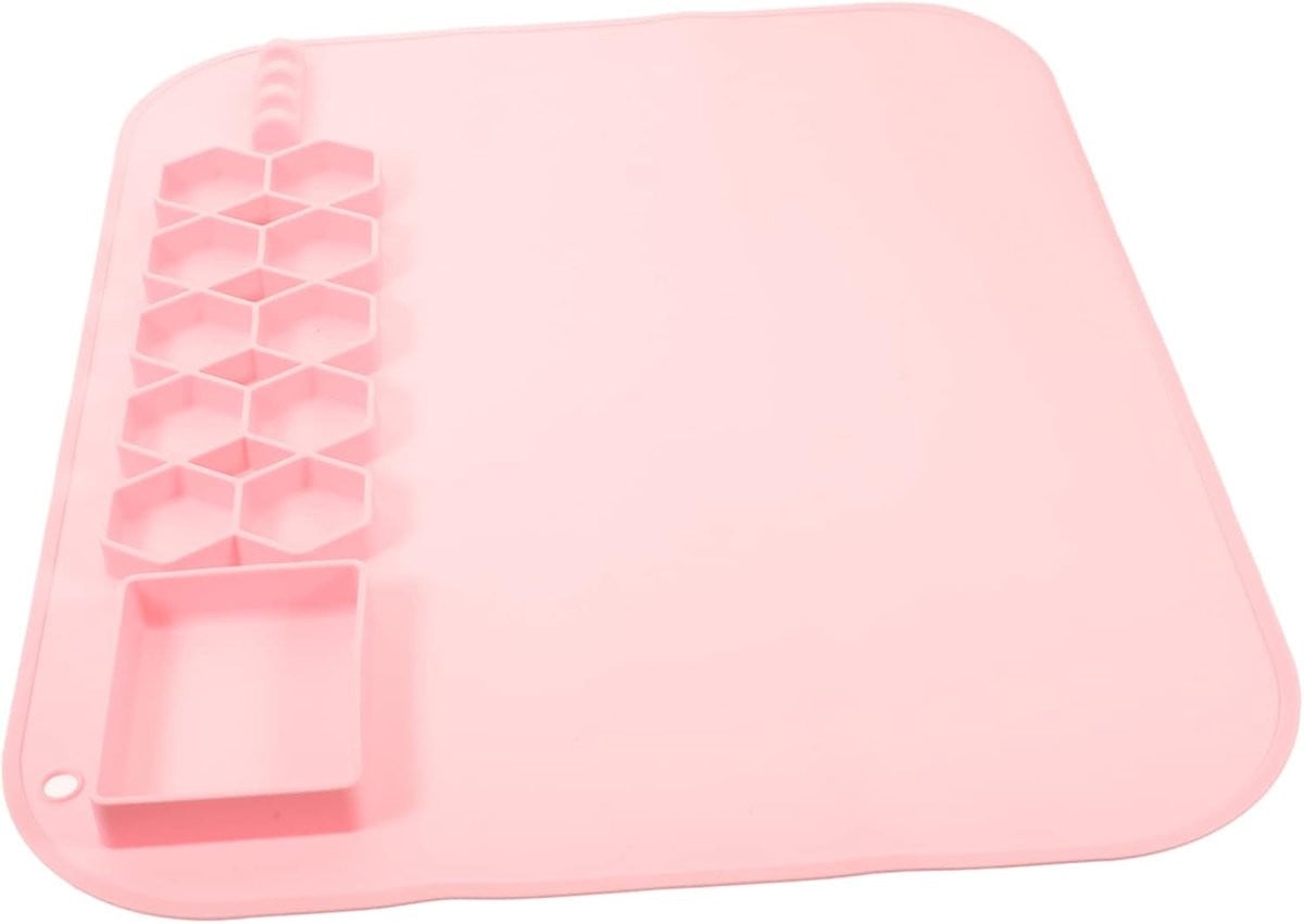 Roze Siliconen Knutselmat voor Bescherming van Meubels