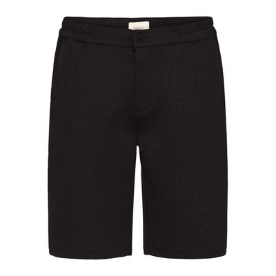 Chinoshorts BLEND "Chinoshorts BHAdrian", Herren, Gr. M, N-Gr, schwarz (schwarz beauty), Obermaterial: 83% Polyester PES. 13% Viskose CV. 4% Elasthan EL., Hosen Chinoshorts
