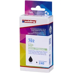edding Druckerpatrone EDD-702 schwarz kompatibel zu HP 305XL (3YM62AE)
