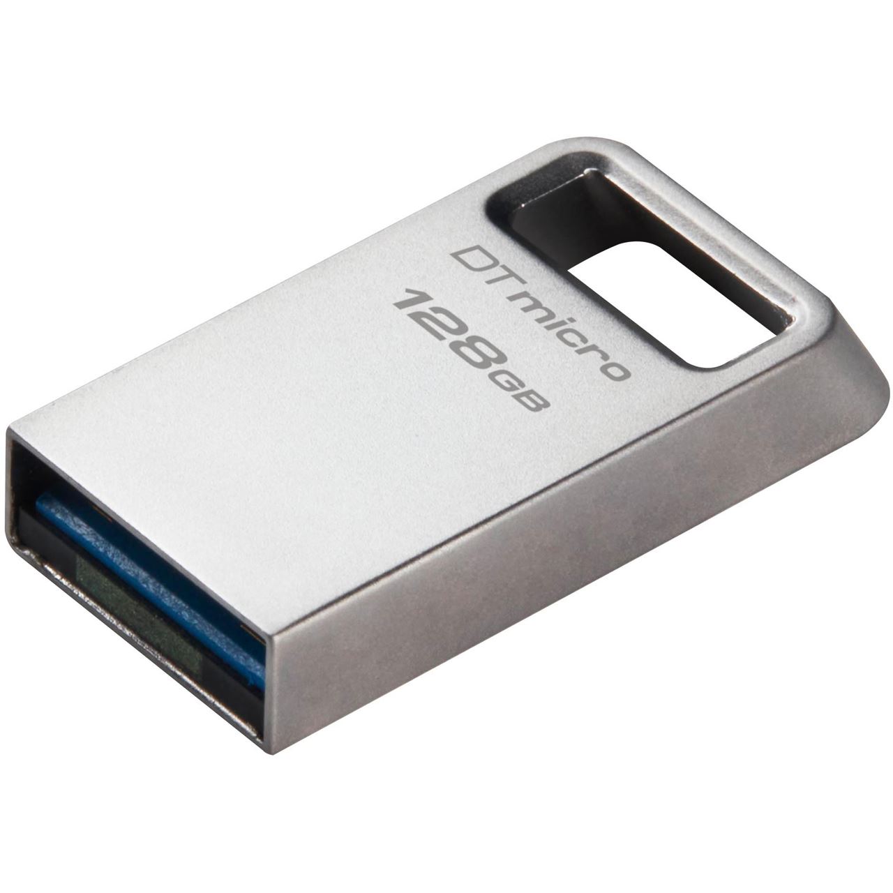 128 GB Kingston DataTraveler Micro G2 silber USB 3.2 Gen 1
