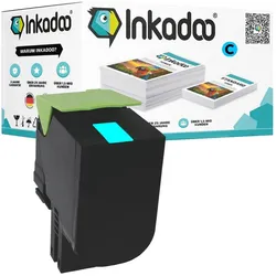 Inkadoo, Toner, Toner kompatibel mit Lexmark C2320Y0 Toner