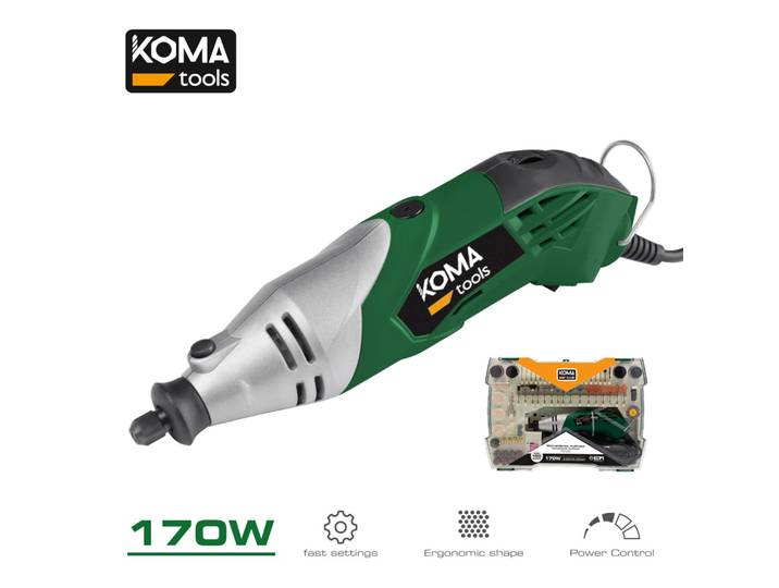 Mini Outil Rotatif Koma 170w Polyvalence Et Puissance 170w - Koma Tools