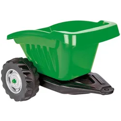Jamara Ride On Hänger Grün für Traktor Strong Bull
