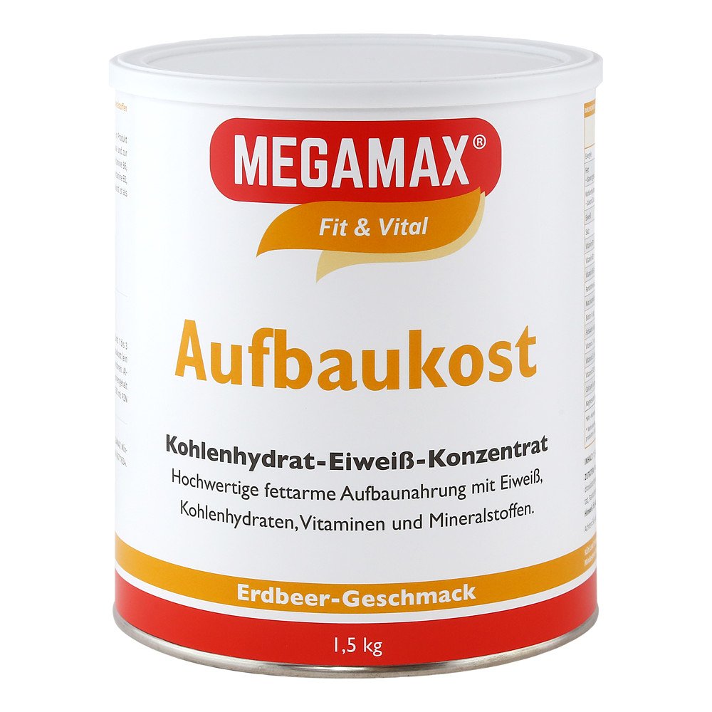 Megamax B.V. Megamax Aufbaukost Erdbeere Pulver 00815535