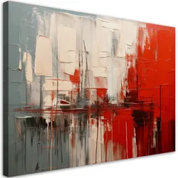 LEINWANDBILD Abstraktion 100x70cm