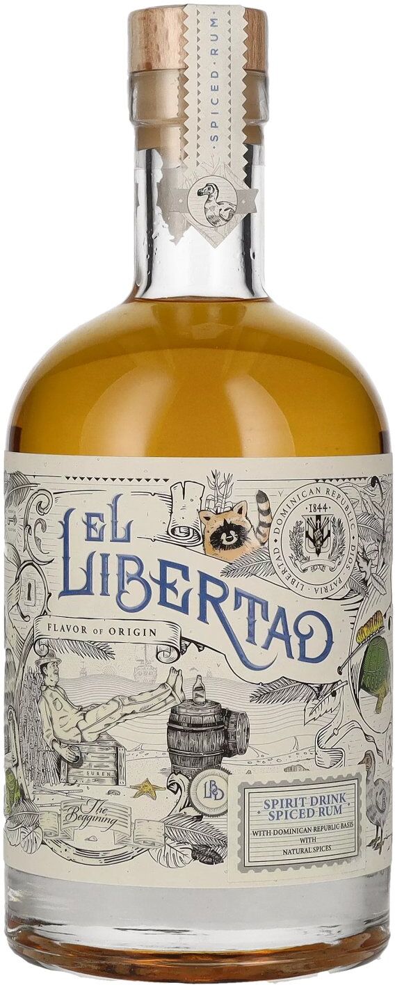 El Libertad FLAVOR OF ORIGIN Spirit Drink 40% Vol. 0,7l