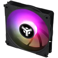 Itek UW12 Computergehäuse-Lüfter 12 cm Schwarz (120 mm, 3x), PC Lüfter, Schwarz