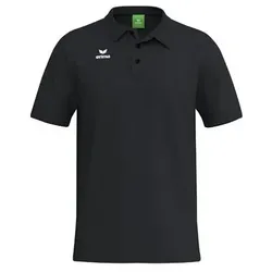 Erima TS Logo Poloshirt - schwarz - L