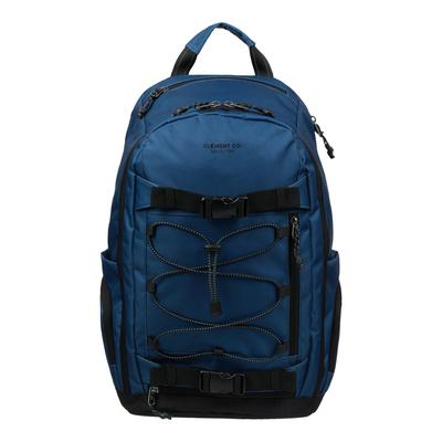 Cityrucksack ELEMENT "Scheme Skate", Herren, blau (schwarz denim), Polyester, Rucksäcke Cityrucksack