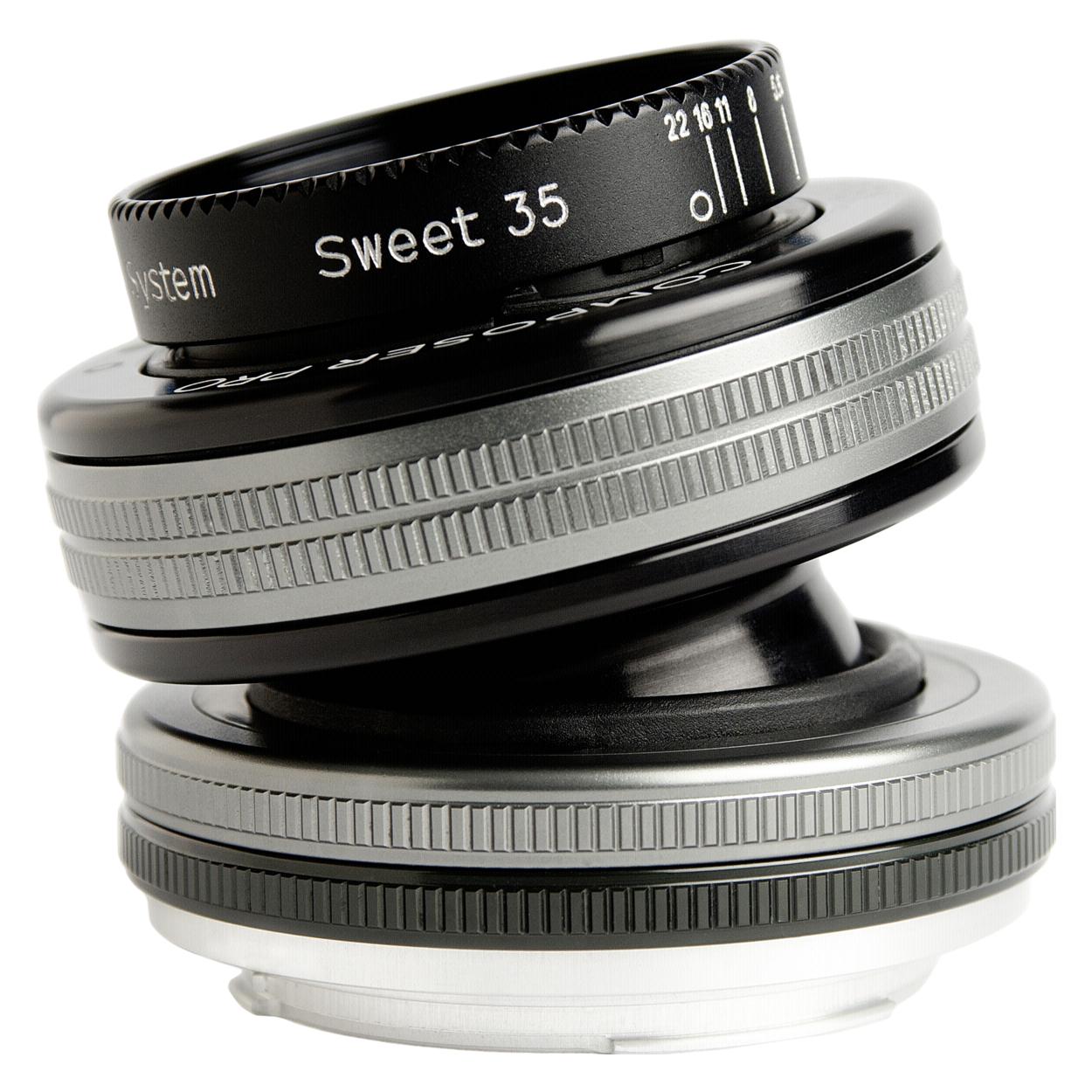 Lensbaby Composer Pro II inkl. Sweet 35 Optik Nikon F (Nikon F, APS-C / DX, Vollformat) (LBCP235N)