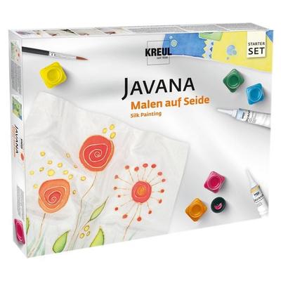 KREUL Javana Malen auf Seide, Starter Set mit 5 Seidenmalfarben à 20 ml