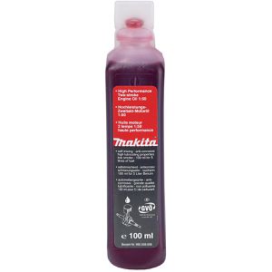 Makita Motoröl 195957-9, Hochleistung, teilsynthetisch, für 2-Taktmotoren, 50:1, 100 ml