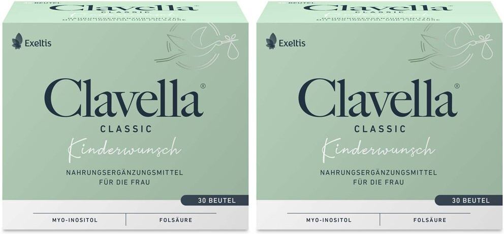 2x Clavella Classic Pulver Beutel a 2 g 2x30x2