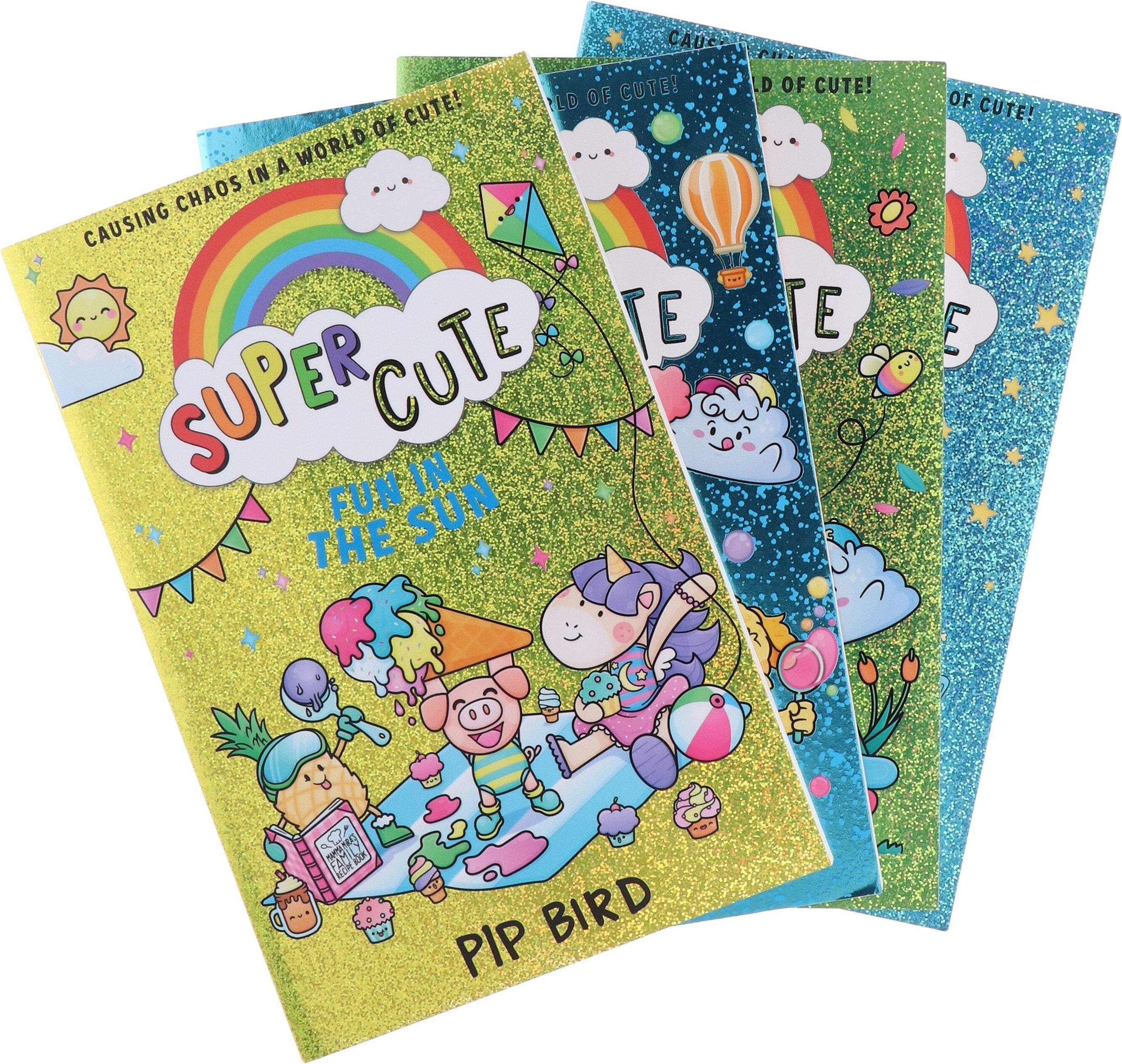 Super Cute Series by Pip Bird 4 Books Collection Set - Ages 5-8 - Paperback HarperCollins Publishers Inc