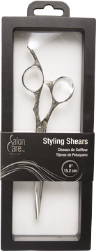 Salon Care Carved Styling Shears each