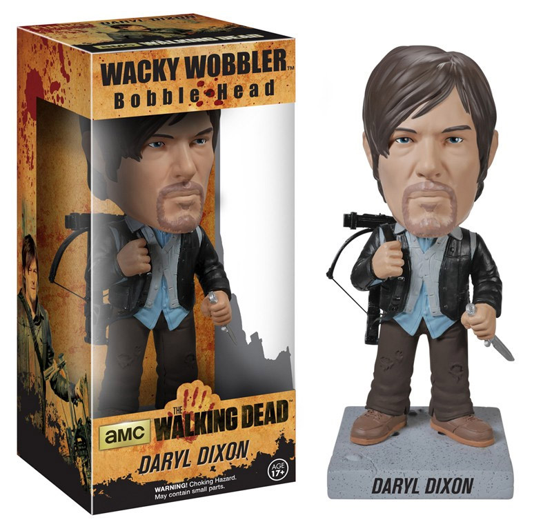 Funko Wacky Wobbler The Walking Dead Daryl Dixon Bobbelhoofd