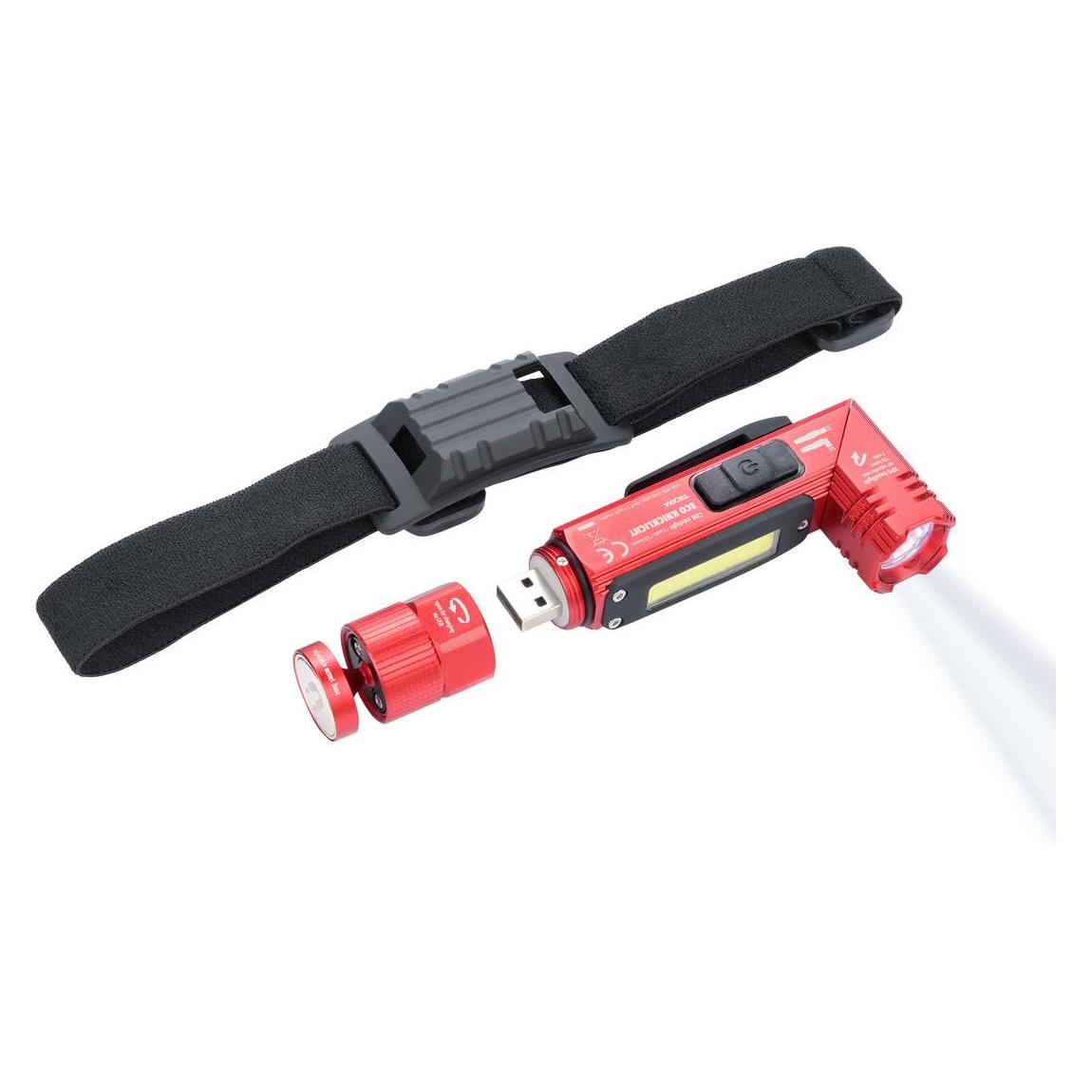 Troika Taschenlampe ECO KNICKLICHT (14.20 cm, 150 lm) (TOR55/RD)