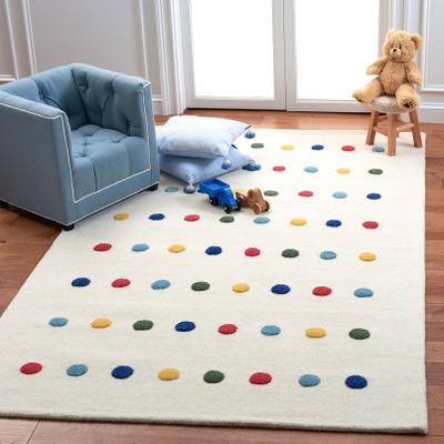 SAFAVIEH Kids Ayleen Polka Dot Wool Rug
