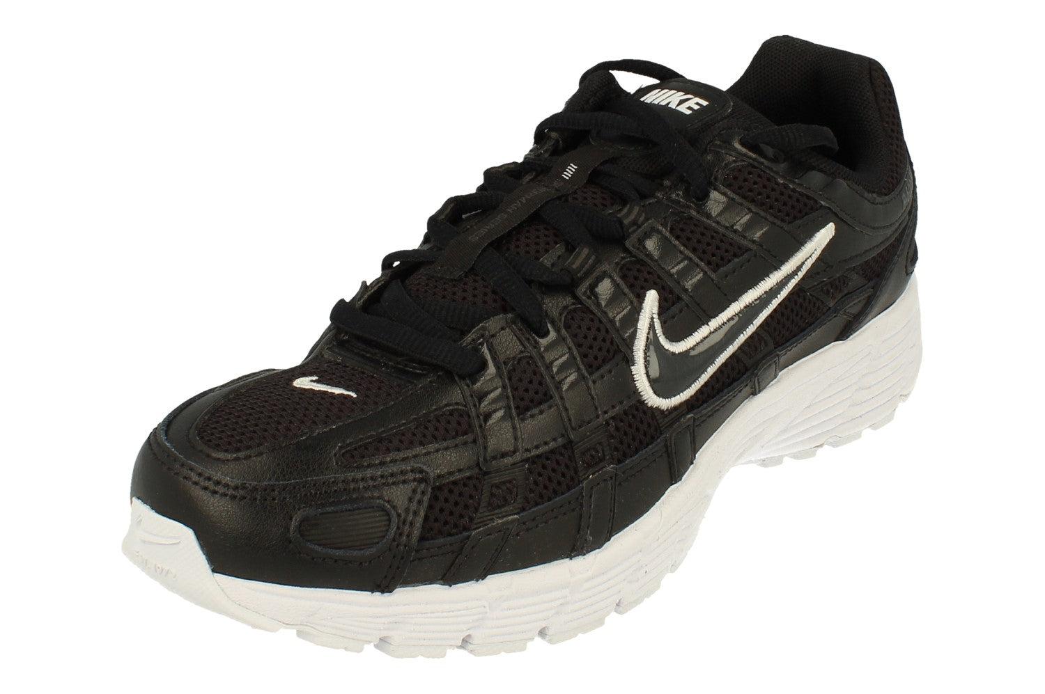 Nike Dames P-6000 Zwarte Sneakers