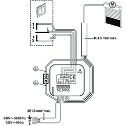 Somfy Funkempfänger UP, RTS für Rolläden 1811244