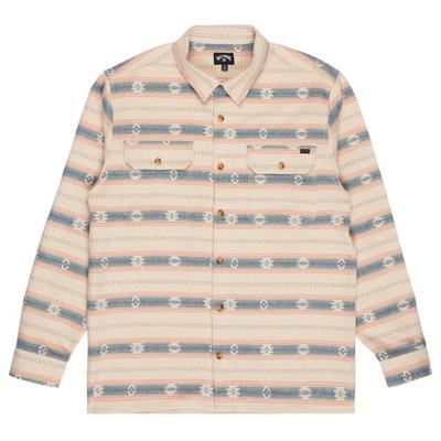 Billabong - Offshore Jacquard Flannel - Hemd Gr S beige