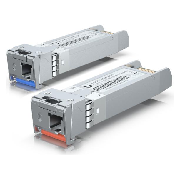 Ubiquiti U Fiber, Single-Mode Module, 10G, BiDi, 2-Pack (UACC-OM-SM-10G-S-2)
