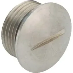 KAISER 8725.96.11.08 Verschlussschraube Stahl A2 HT M25x1.5, mit O-RIng FPM, Langgewinde, für hohe Temperaturen 8725961108  - 25 Stück