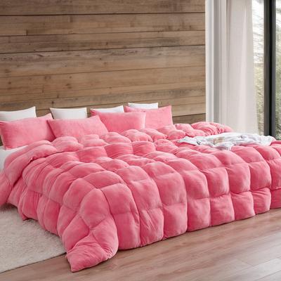 Coma Inducer® Boi He Thick - Pink Lemonade Short Plush Comforter Set