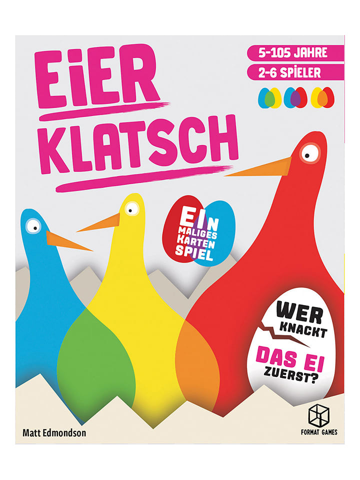 FORMAT GAMES Legespiel "Eierklatsch" - ab 5 Jahren - onesize