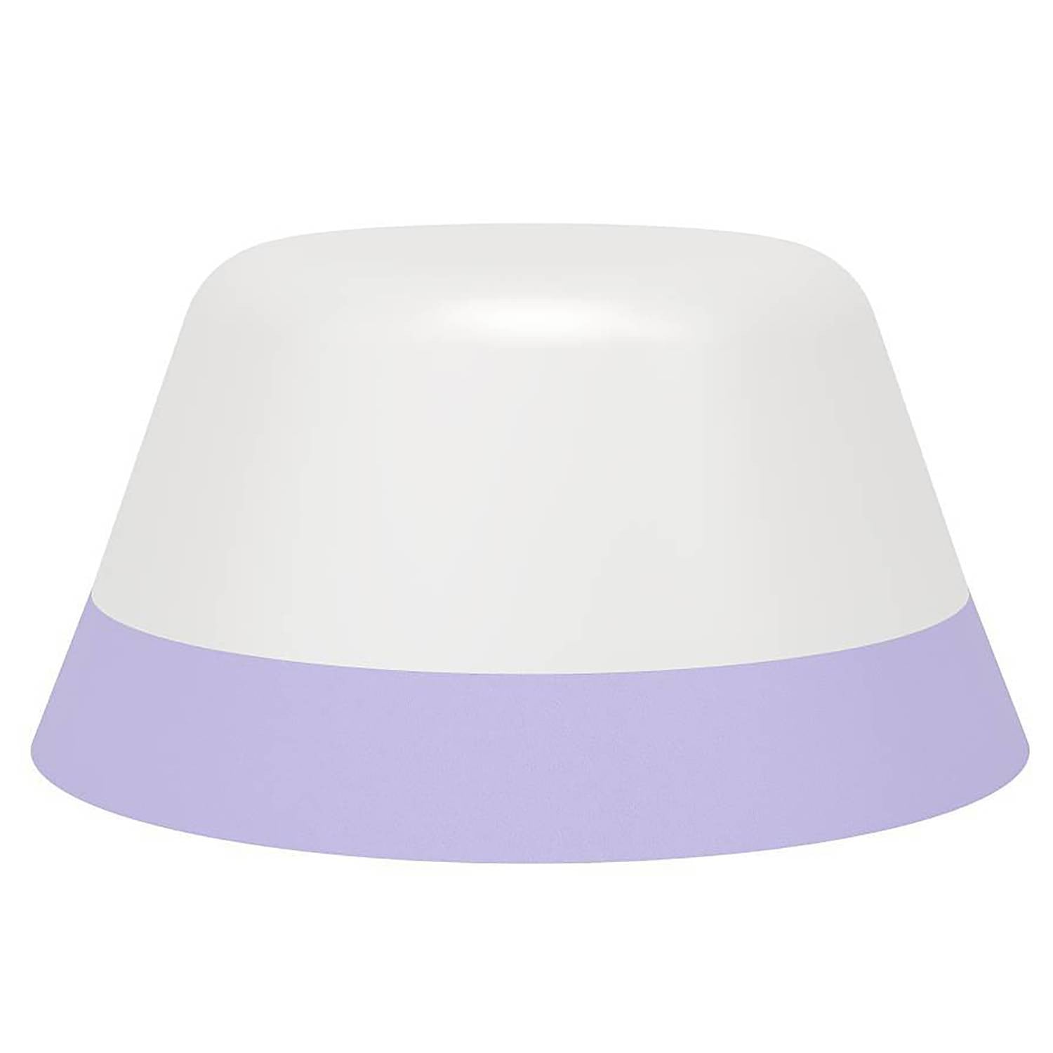 Eglo LED tafellamp violet/wit met oplaadbare accu en touchbediening