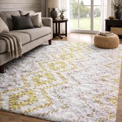 Addison Rugs Premium Washable Super Soft Global Solon Dream Shag Rug