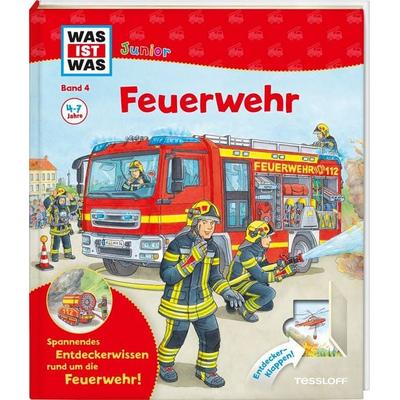Feuerwehr / Was ist was junior Band 4, Gebundene Ausgabe von Christina Braun, Tessloff Verlag, 978-3-7886-2206-0