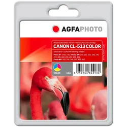 AgfaPhoto Tinte kompatibel zu Canon CL-513 Color