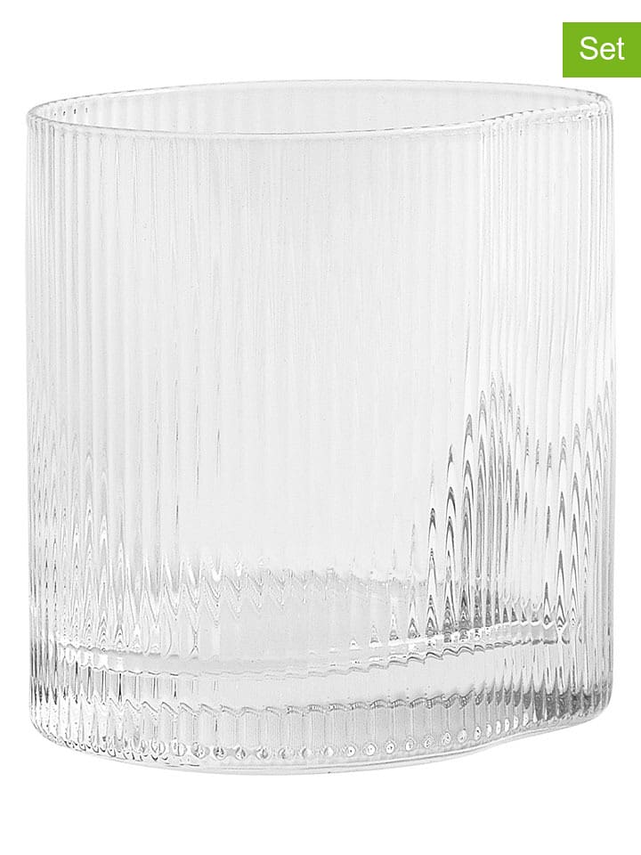 Muubs 6er-Set: Wassergläser "Ripe" - 390 ml - onesize