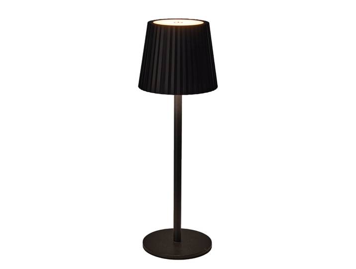 LED Tischlampe dimmbar 9 x 27 cm schwarz