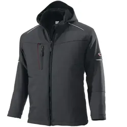 Winter-Softshelljacke "1869-572" Outdoor - 3XL - anthrazit